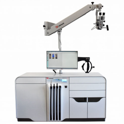 HNO-Arbeitsstation - ERGONOMIC III - Entermed - mit Monitor / modular / Edelstahl