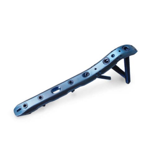 Kompressionsplatte für Oberschenkelknochen - 3.70 series - ChM - proximal / mit Verriegelung / Titan
