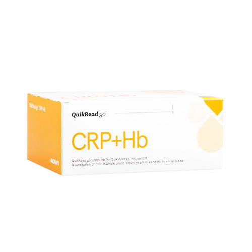 Schnelltest für Infektionskrankheiten - QuikRead go  - Aidian Oy - Hämoglobin / CRP / Blut