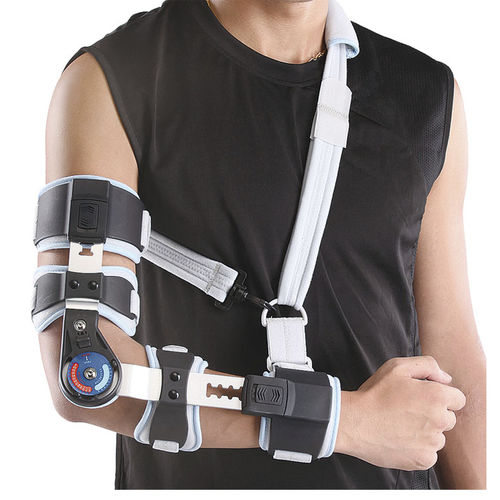 Ellenbogenorthese - 311001 - Abletech Orthopedics - Extensionsbegrenzung des Ellenbogens / L / mit Gelenk