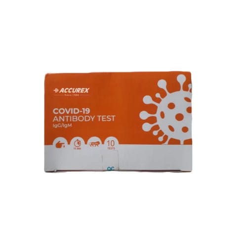 COVID-19-Schnelltest - Accurex Biomedical Pvt. Ltd.  - IgG / IgM / Viren