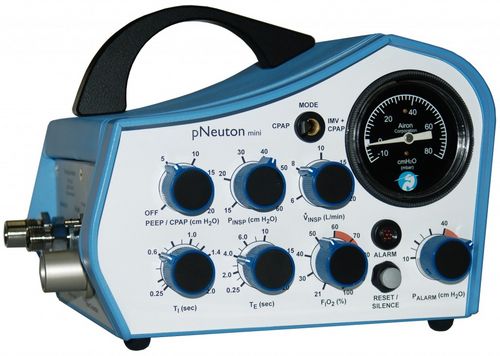 Notfallbeatmungsgerät - pNeuton mini - Airon Corporation - pneumatisch / Transport / für Neugeborene