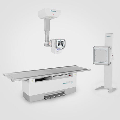 Digitales Röntgensystem - DIGIX-CSA ADV - Allengers Medical Systems - für multifunktionale Röntgenaufnahmen / mit Schwenkarm-Säulen / mit bodenstehendem Bucky