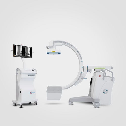 Mobiler C-Bogen - DIGISCAN COMPACT-SR - Allengers Medical Systems - mit Flachbildsensor / mit Videosäule