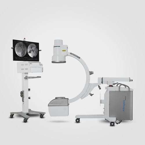 Mobiler C-Bogen - IMAGE PLUS LDHD - Allengers Medical Systems - mit Bildverstärkerröhre / mit Videosäule