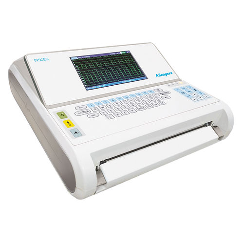Ruhe-Elektrokardiograph - PISCES - Allengers Medical Systems - 12 Kanäle / digital / mit Drucker