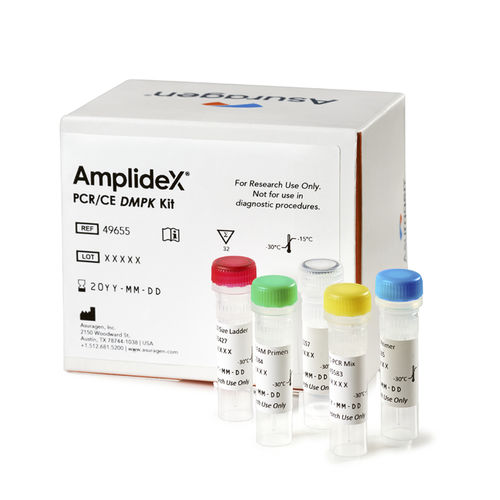 DMPK-Gen-Testkit - AmplideX PCR/CE DMPK - Asuragen - für Forschungszwecke / für genetische Krankheiten / für PCR