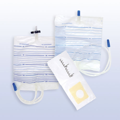 Urin-Drainageset - 81 series  - AYSET TIBBI ÜRÜNLER VE PLASTIK TEKSTIL ELEKTRONIK GIDA TEMIZLIK MADDELERI SAN AS - mit Skala