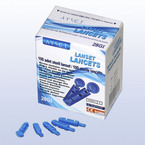 Sterile Lanzette - AYSET TIBBI ÜRÜNLER VE PLASTIK TEKSTIL ELEKTRONIK GIDA TEMIZLIK MADDELERI SAN AS