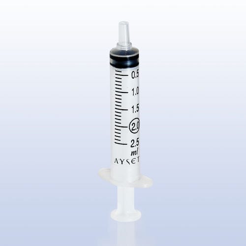 Hypodermische Spritze - 3P - AYSET TIBBI ÜRÜNLER VE PLASTIK TEKSTIL ELEKTRONIK GIDA TEMIZLIK MADDELERI SAN AS - Polypropylen / Polyethylen / Einweg