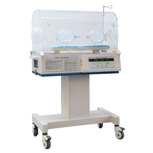 Inkubator für Neugeborene auf Rollen - B-800 - Beijing Julongsanyou Technology - mit Monitor / mit Phototherapie-Lampe