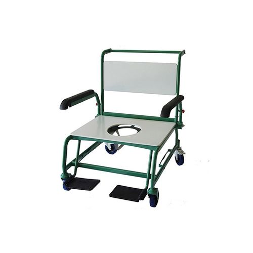 Garderobenstuhl für Übergewichtige - Deporto  - Benmor Medical - mit Armlehnen / auf Rollen / mit Fußstütze