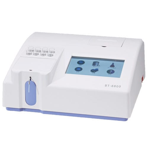 Automatisches biochemisches Analysegerät - BT 8800 - BILIMSEL TIBBI ÜRÜNLER - Tisch / für Zellen / mit Touchscreen