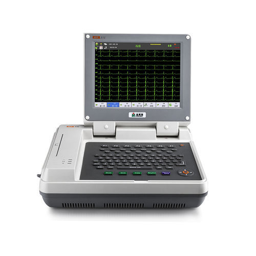 Ruhe-Elektrokardiograph - E80 - Guangdong Biolight Meditech - 12 Kanäle / digital / mit Bildschirm