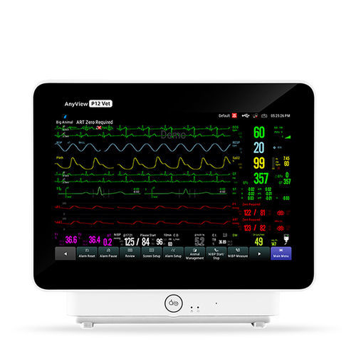 Modularer Multiparameter-Monitor - P12 Vet - Guangdong Biolight Meditech - SpO2 / NIBP / für Veterinärmedizin