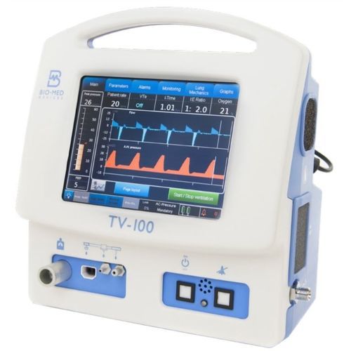 Notfallbeatmungsgerät - TV-100 - Bio-Med Devices - elektronisch / für Neugeborene / für Kinder