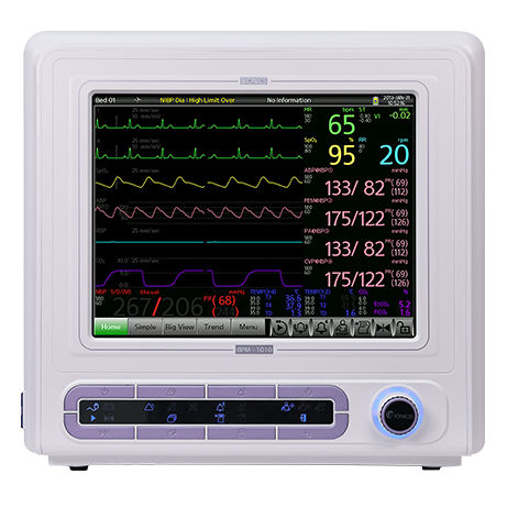 Tragbarer Patientenmonitor - BPM-1010 - Bionics Corporation - kompakt / EKG / RESP