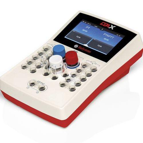 Halbautomatischer Gerinnungsanalysator - COAX | 85001 | 85002 | 85004 - BioSystems S.A. - 4 Kanäle / 2 Kanäle / 1 Kanal