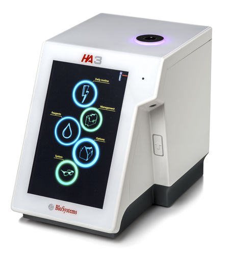 Automatischer Hämatologie-Analysator - HA3 | 86003 - BioSystems S.A. - Tisch / 22 Parameter / in 3 Populationen