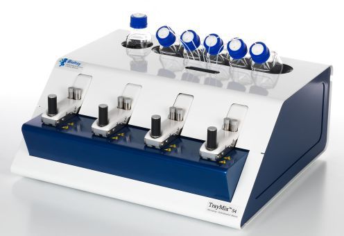 Automatisiertes Probenvorbereitungsgerät - TrayMix™ S4 - BIOTRAY - Labor / für Forschungszwecke / Diagnose