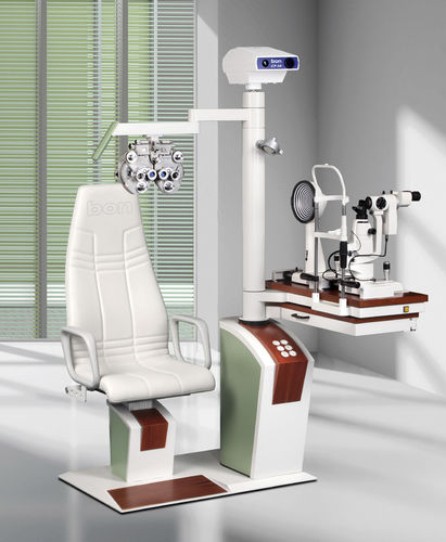 Ophthalmische Arbeitsstation - E-20 SE - bon Optic Vertriebs - mit Stuhl / modular / doppelt