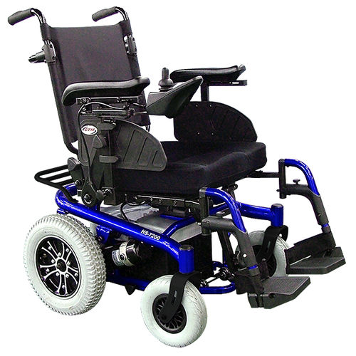 Elektrischer Rollstuhl - HS-7200 - Chien Ti Enterprise - zur Nutzung im Freien / für den Innenbereich / mit Fußstütze