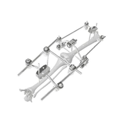 Fixateur externe / Knie - 206310 - SOFEMED International - rohrförmig / für Erwachsene