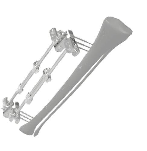 Fixateur externe / für Tibia - 201522 - SOFEMED International - rohrförmig / für Erwachsene