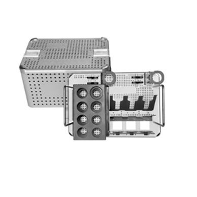 Behälter für chirurgische Instrumente - 591201B - SOFEMED International - gelocht / mit Stöpsel