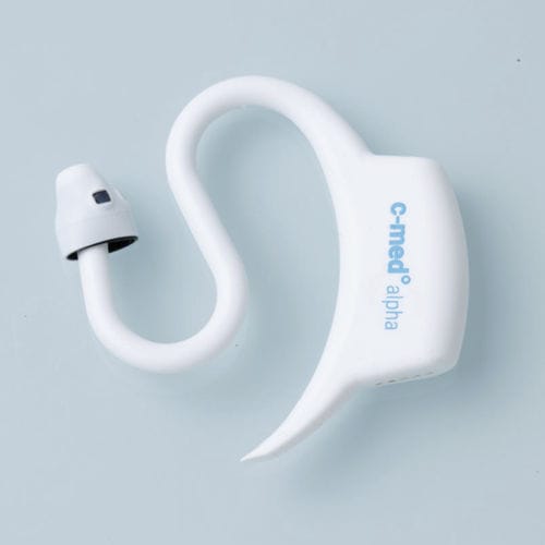 Tragbarer Vitalzeichenmonitor - c-med° alpha + Health° App - cosinuss° - kompakt / Wearable / TEMP
