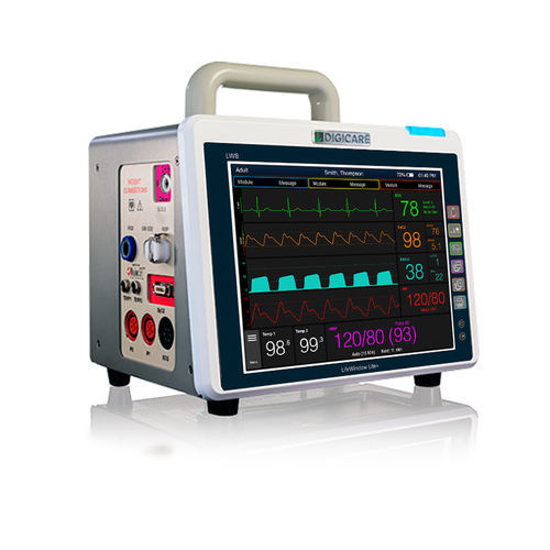 Tragbarer Multiparameter-Monitor - LifeWindow - Digicare Biomedical Technology - EKG / TEMP / CO2