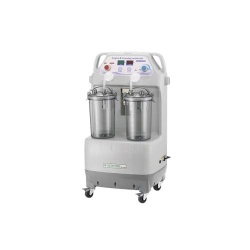 Elektrische chirurgische Absaugpumpe - DF-350 - Doctor's Friend Medical Instrument - für gynäkologische Chirurgie / auf Rollen