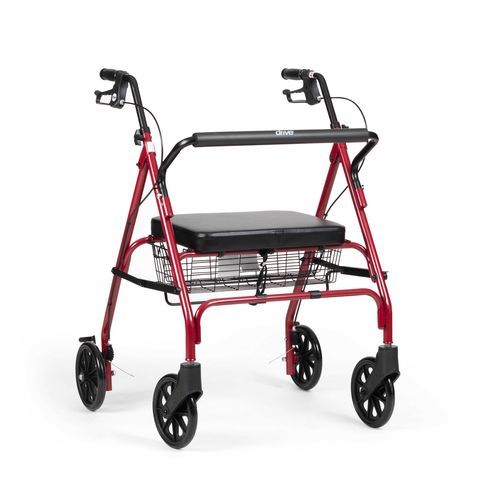 Rollator mit 4 Rädern - Heavy Duty  - Drive DeVilbiss Europe - für Übergewichtige / mit Sitz / mit Korb