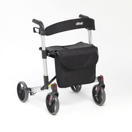 Rollator mit 4 Rädern - WA018 - Drive DeVilbiss Europe - mit Sitz / höhenverstellbar / zusammenklappbar