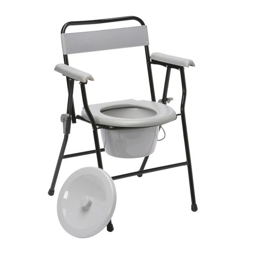 Garderobenstuhl mit Armlehnen - C017 - Drive DeVilbiss Europe - mit Eimer / Toilette / zusammenklappbar
