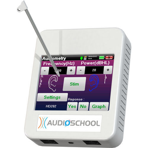 Audiometer für Screening - AUDIOSCHOOL - Echodia - digital