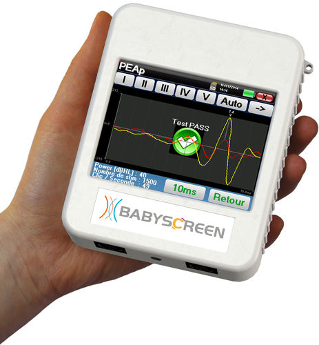 Messsystem für OAE - BABYSCREEN - Echodia - Messsystem für ABR / für pädiatrische Audiometrie / digital