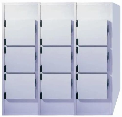 Leichenkühlzelle für Leichentragen - EIHF-ISOFROID - 9 Körper / mit Frontöffnung / mit Tür