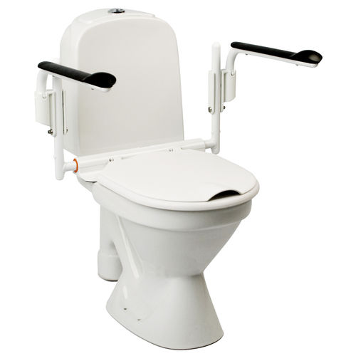 Haltebügel für Toilette - 80303018-2 - Etac - für Gesundheitseinrichtungen / Aluminium / abnehmbar