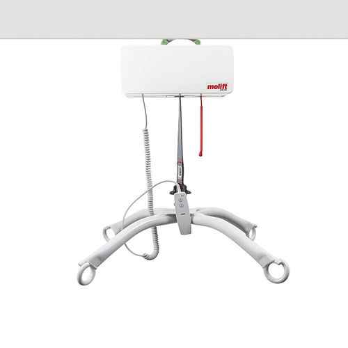Elektrischer Patientenlifter - Molift Air 500 - Etac - deckenmontiert / Hub / Edelstahl