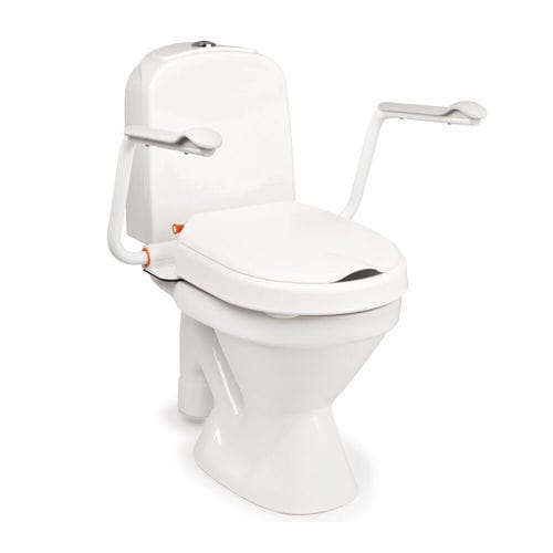 Toilettensitzerhöhung mit Armlehnen - Hi-Loo  - Etac - höhenverstellbar / mit Deckel