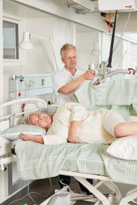 Gleitauflage zur Positionierung im Bett - IM4115SH - Etac - Dreh / zur Lateralisation / für Inkontinenz
