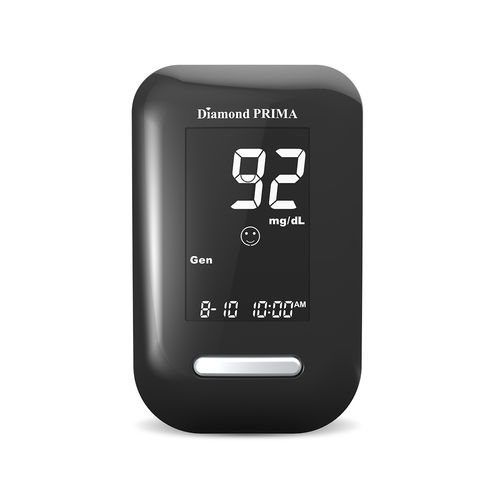 GDH-FAD-Blutzuckermessgerät - Diamond PRIMA - ForaCare Suisse AG - ohne Code / mit Stechhilfe / USB