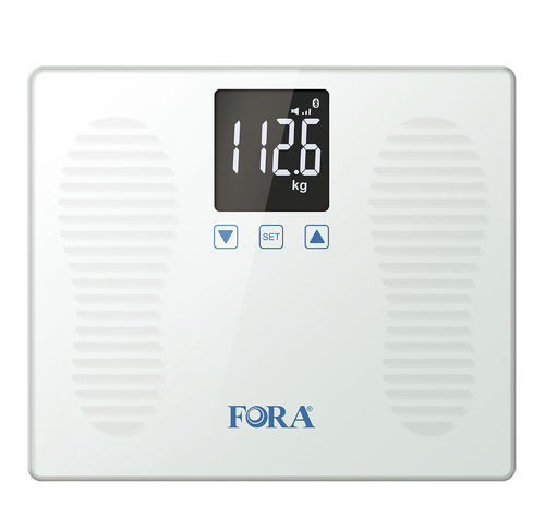 Elektronische Personenwaage - W550 - ForaCare Suisse AG - für Fitnessanwendungen / Plattform / mit LCD-Display