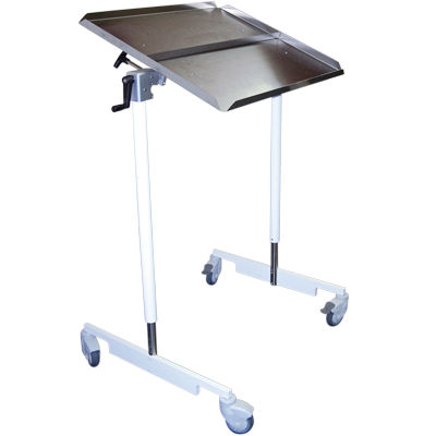 Edelstahlinstrumententisch - BIOMAT FOURES SAS