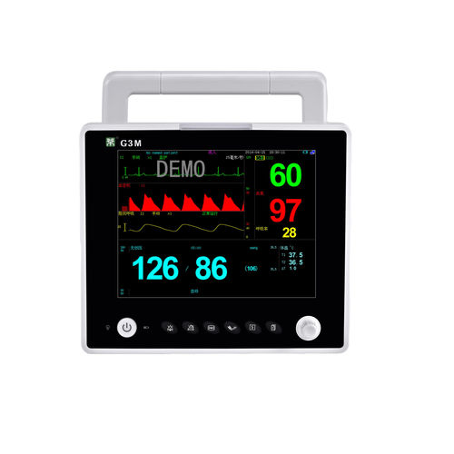 Tragbarer Patientenmonitor - G3M  - General Meditech - Tischgerät / EKG / RESP
