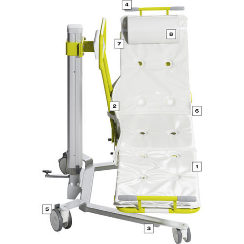 Hydraulischer Patientenlifter - NOVUM 200 - Georg Krämer Ges - auf Rollen