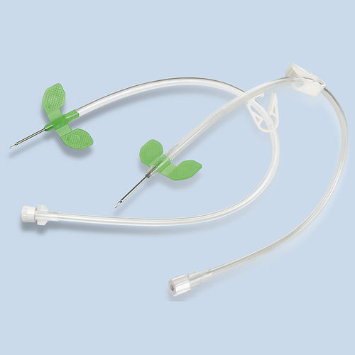 Nadel für arteriovenöse Injektion (Fistel) - FN-1512S - Guangdong Baihe Medical Technology - für Punktionen / gesichert / mit Flügel