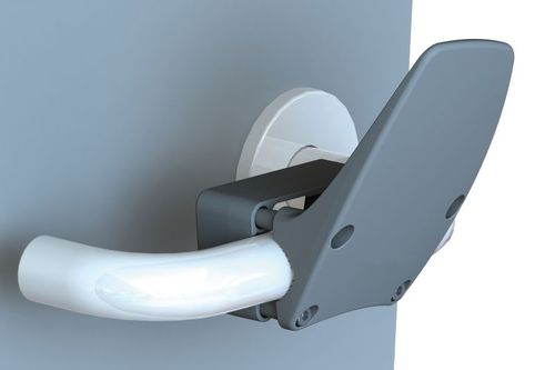 Griff für Krankenhaustür - 44350 - H+H SYSTEM GmbH - für Labortür / Edelstahl / Polyamid