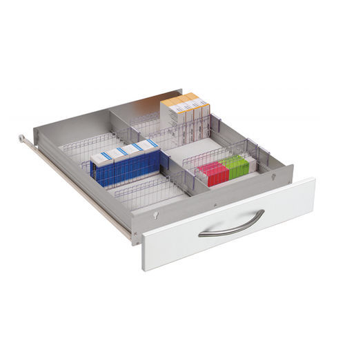 Schublade für Medikamente - H+H SYSTEM GmbH - Lager / für Wagen / für Schränke